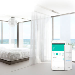 Système <span class=keywords><strong>de</strong></span> rideaux électriques numériques intelligents Tuya avec commande vocale, design moderne et motorisation intégrée pour bureau et <span class=keywords><strong>salle</strong></span> <span class=keywords><strong>de</strong></span> <span class=keywords><strong>bain</strong></span> - Product Image 2