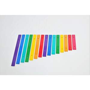 Barra de <span class=keywords><strong>xilófono</strong></span> de repuesto de aleación de acero afinada para instrumentos musicales de exterior en escuelas y centros comerciales - Product Image 1