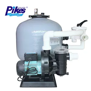 new release Combo 6-way Fiberglass sand filter pump swimming pool Sand Filter With Pump swimming pool equipment