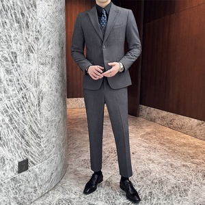 <span class=keywords><strong>Trajes</strong></span> de hombre de marca de calidad elegante refinado de lujo barato al por mayor de alta calidad, los <span class=keywords><strong>jóvenes</strong></span> prefieren personalizar - Product Image 5