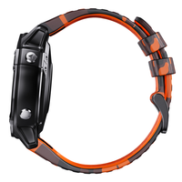 Camouflage Silicone Easyfit Strap Montre Intelligente Extérieure 22mm 26mm Quickfit Bandes Pour Garmin Watch Band Fenix 7X 6X Pro forerunner
