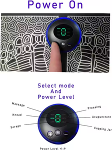 Best-Selling Professional EMS Foldable Arm Electric Foot Massager Convenient Comfortable Vibrating Design Direct <b>Smart</b> <b>Health</b> - Product Image 6