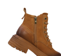 Grosir Pabrik sepatu bot kulit Nubuck, sepatu bot semata kaki sol tebal bahan kulit sapi