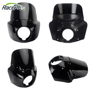 Racepro ไฟหน้ารถจักรยานยนต์15 "11" สไตล์คลับสำหรับ Harley M8 softail <span class=keywords><strong>Rider</strong></span> <span class=keywords><strong>S</strong></span> <span class=keywords><strong>114</strong></span> 117 fxlrs 2020-2023 - Product Image 2