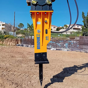 Martillo Hidráulico Silencioso SB60 con Cincel de 125 mm para Excavadoras de 15-18 Toneladas, Martillo de Demolición para Hormigón y Roca, Máquina de Construcción - Product Image 1