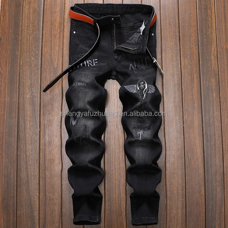 Wholesale hot items 2022 slim fit pants male stretch mens jeans skinny men's jeans new style man jeans