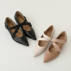 <span class=keywords><strong>Zapatos</strong></span> Planos Mary Jane de Estilo Extremadamente Simple para Verano y Otoño, Parte Superior de PU Suave, Sin Cordones, <span class=keywords><strong>Zapatos</strong></span> Casuales de <span class=keywords><strong>Mujer</strong></span> para Ir al Trabajo - Product Image 1