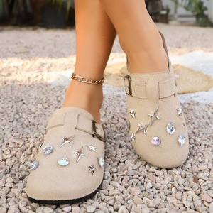 Glitzernde Birk Arch Support Sandalen Clogs Pantoffeln Schuhe mit Diamant-Charms für Damen 2026 - Product Image 4