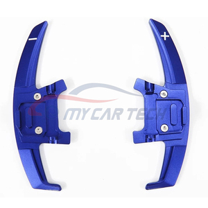 Extensiones de Palanca de Cambio de Volante para VW Golf 7 MK7 <span class=keywords><strong>R</strong></span> GTI Scirocco <span class=keywords><strong>Polo</strong></span> Tiguan <span class=keywords><strong>R</strong></span>-<span class=keywords><strong>line</strong></span> 2019 - Product Image 1