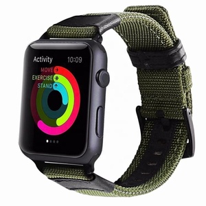 Correa de Lona de Nailon Compatible con <span class=keywords><strong>Apple</strong></span> <span class=keywords><strong>Watch</strong></span> Series 7, 6, 5, 4, 3, Correa Jeep <span class=keywords><strong>S8</strong></span> - Product Image 2