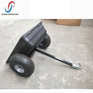 Promotion de mars 2020 : <span class=keywords><strong>Remorque</strong></span> utilitaire en plastique de 300 L (10 pieds cubes) pour VTT, livraison rapide, petite taille, remorques pour motos et VTT - Product Image 2