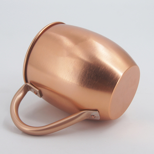 Taza de aluminio para fiestas, vaso de Metal desechable con logotipo personalizado de 550ml, barril de aluminio para Moscow Mule - Product Image 3