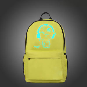 <span class=keywords><strong>Mochila</strong></span> escolar de poliéster que brilla en la oscuridad, <span class=keywords><strong>para</strong></span> adolescentes, antirrobo, con carga USB, <span class=keywords><strong>para</strong></span> ordenador portátil de <span class=keywords><strong>14</strong></span>/15 o 6 <span class=keywords><strong>pulgadas</strong></span> - Product Image 2