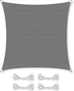 UNEED 185GSM HDPE 95% UV Block Auvent Extérieur Protection Solaire <span class=keywords><strong>Voile</strong></span> Auvent pour Patio Auvent Piscine - Product Image 2