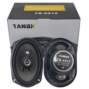 TANBX 6X9 Coaxial Car <b>Speaker</b> 3 Way Full Range Audio <b>System</b> With Tweeter Midrange And Bass For Vehicle Use - Product Image 5