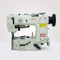 Machine à coudre Singer 300U Serger avec tête inclinable pour la couture de bordures de matelas et la surjauge en point de chaînette