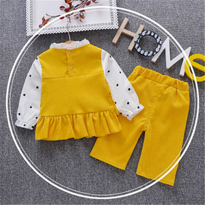 Ensemble de vêtements pour garçons en bas âge, t-shirts et gilets de Noël et pantalons cargo à fermeture éclair provenant de sites de shopping - Product Image 2