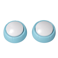 Bouton sonore promotionnel personnalisé Buzzer de communication musicale facile avec enregistrement vocal Produits électroniques grand public en plastique