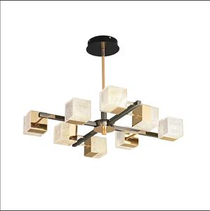 Zeal Lighting Modern Living Room Main Light Designer Ceiling High-end Atmospheric Bedroom Simple Dining Room <b>Chandelier</b> - Product Image 3