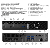 Mini-ordinateur de bureau Barebone Tiny Optiplex 7090 11e génération, propre, sans rayures, grade A, testé et fonctionnel