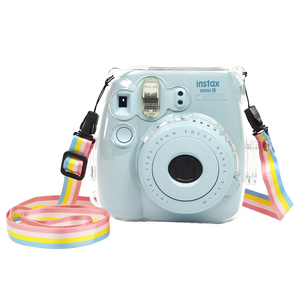 Mini8/8 +/<span class=keywords><strong>9</strong></span> <span class=keywords><strong>Instax</strong></span> caméra cristal clair étui de protection dur PU sac instantané caméra vidéo sac - Product Image 5