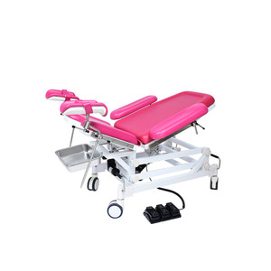 Hospital de dos secciones, pedal de dos secciones, cama de examen ginecológico, <span class=keywords><strong>silla</strong></span> de ginecólogo, mesa de entrega, precio de <span class=keywords><strong>silla</strong></span> de ginecología - Product Image 3