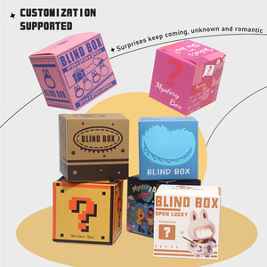 <span class=keywords><strong>Caja</strong></span> Sorpresa <span class=keywords><strong>Misteriosa</strong></span> de Papel Impreso Personalizado con Diseño de Brocha de Maquillaje, Té, Dátiles y Jabón - Product Image 2