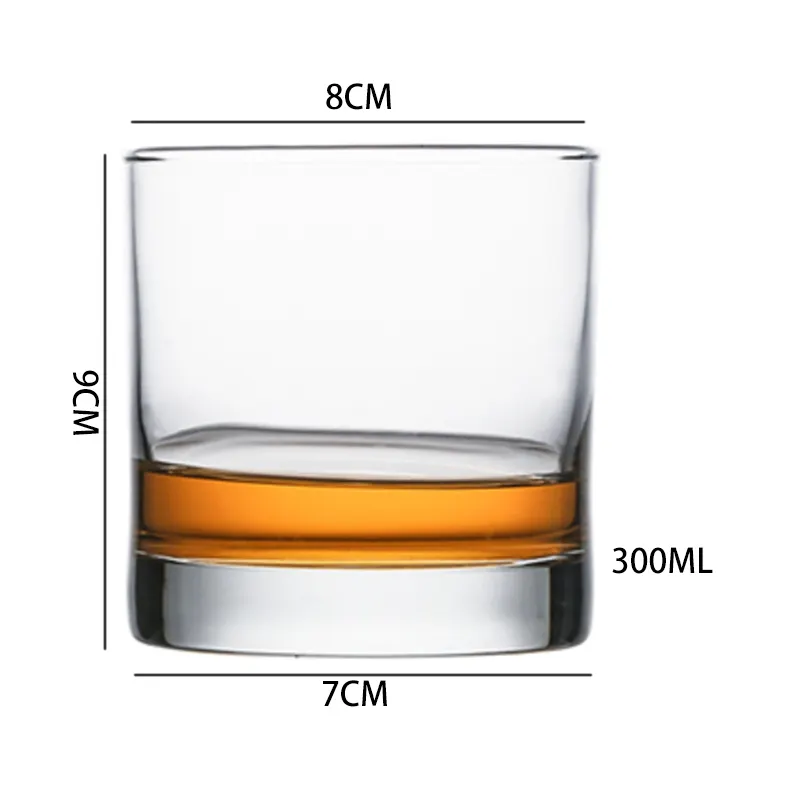 Tùy Chỉnh Logo 10Oz 13Oz 15Oz 16Oz Rượu Whisky Cup Trống Hiện Đại Glass Whiskey Ly Ly Cho Uống Trong Bar