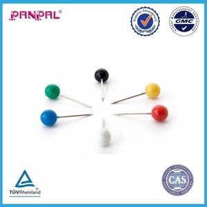 Puntine da Disegno <span class=keywords><strong>con</strong></span> Testa in Plastica Colorata e Punta in Acciaio, Confezione Personalizzata a Basso Prezzo - Product Image 2