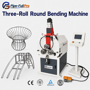 CNC Section Bending Machine 3 <b>Roller</b> Tube Rolling Machine for Precision Aluminum Profile Bending - Product Image 1