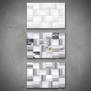 Carreaux de mur en céramique décoratifs colorés 300x450mm finition brillante images imprimées par HD parfaites pour l'intérieur de la salle à manger 12x18 pouces - Product Image 3