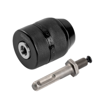 Mandrin de perceuse sans clé en acier avec verrouillage automatique et adaptateur SDS Plus pour marteaux perforateurs, pièces de rechange pour outils électriques manuels