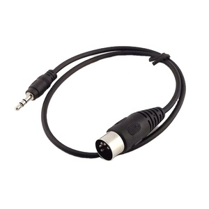 Câble <span class=keywords><strong>MIDI</strong></span> standard DIN 5 broches vers prise audio stéréo 3,5 mm - Product Image 1