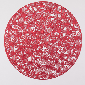 2026 New China Made Metallic Pvc <strong>Placemats</strong> Luxury <strong>Placemat</strong> Dining Table Mat <strong>for</strong> <strong>Christmas</strong> and Red Colors - Product Image 5