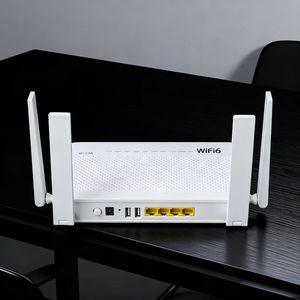 FTTH SG666 Wi-Fi6 XPON ONU GPON 4*+2*USB2.0 Epon 2.4G 5G Double bande Fibre optique 12V DC Routeur optique Modem Garantie 1 an - Product Image 2