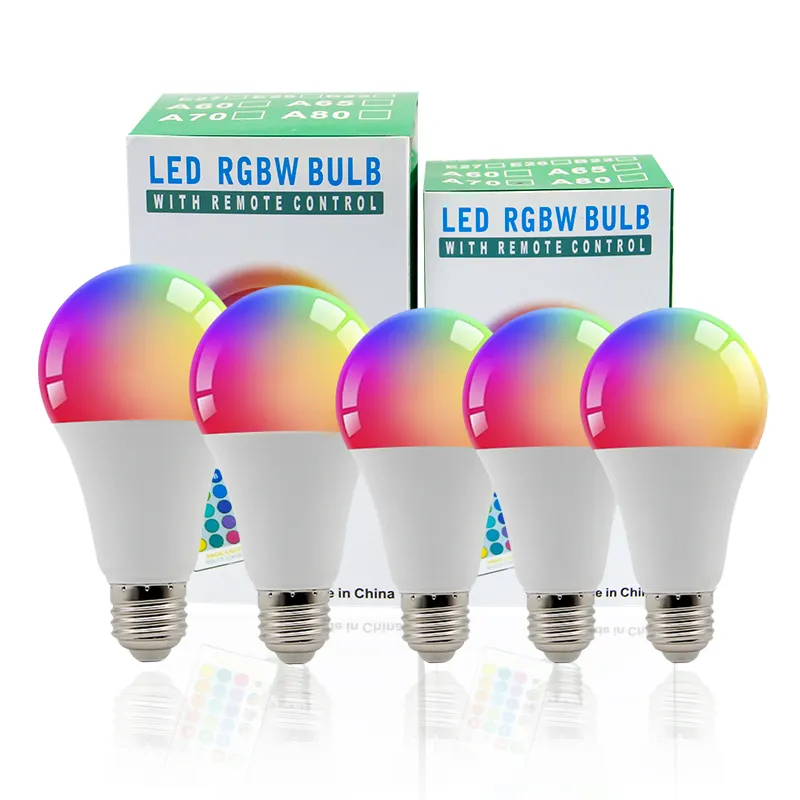 popular Led Bulb 5W 7W 9W 12W RGB Smart LED Light Bulbs Alexa and Google