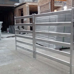 Clôture pour animaux de compagnie, panneaux pour bétail/cheval/mouton-6 ou 5 rails, clôture cheval - Product Image 1