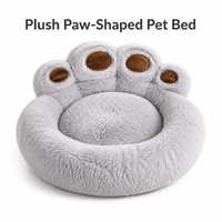 Nouveau lit pour chien et chat de forme ovale, créatif, moderne et mignon, chaud pour l'hiver, toutes saisons, fournitures pour animaux de compagnie, vente en gros en usine, dropshipping