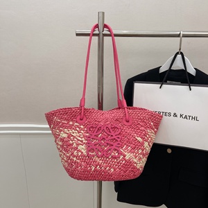 <span class=keywords><strong>Borsa</strong></span> tote grande riutilizzabile in paglia, <span class=keywords><strong>borsa</strong></span> da spiaggia da donna, <span class=keywords><strong>borsa</strong></span> estiva in macramè - Product Image 2