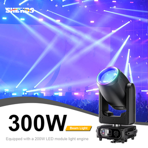 Shehds Cầu Vồng 300W Di Chuyển Đầu Ánh Sáng Chùm Sharpy Chùm Lyres 300 Di Chuyển Đầu 300W Trắng LED Ánh Sáng Sân Khấu shource Disco - Product Image 1