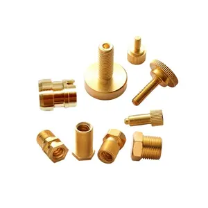 Nhà máy cao bán CNC Brass phần CNC quay xay PVD đánh bóng mạ điện CNC dịch vụ