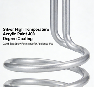 Weishibao 400 Derece Gümüş Akrilik Boya Yüksek Sıcaklık Kaplaması Tuz Püskürtmesine Dayanıklı 16kg Yüksek Sıcaklık Bölgeleri İçin Ev Kullanımı İçin - Product Image 1