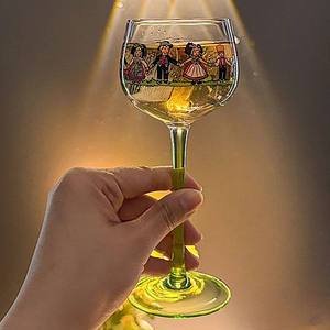 Verre à vin rouge Lily <span class=keywords><strong>Alsace</strong></span>, petit et haut, pour cocktail, design moderne et créatif, réutilisable, transparent, gobelet de voyage - Product Image 4