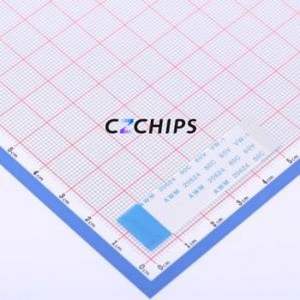 JS10B-12P-050-4-8 FFC Cable (Flexible Flat Cable) P=1mm Connector 12P 1mm 0.3mm Reverse - Product Image 1