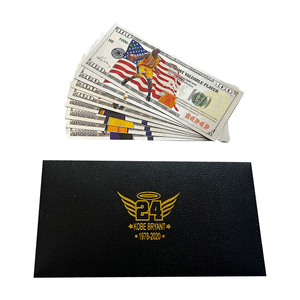 Nuovi Set di Banconote da Un Milione di Dollari di <span class=keywords><strong>Kobe</strong></span> <span class=keywords><strong>Bryant</strong></span> con Buste, Banconote in Lamina d'Argento, Set di Banconote Dollaro di <span class=keywords><strong>Kobe</strong></span> <span class=keywords><strong>Bryant</strong></span> - Product Image 2
