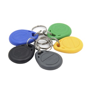 GETSMART - Llavero RFID Personalizado de 13.56mhz ISO14443 de Alta Frecuencia, en Blanco, Programable, Reescribible, Resistente al Agua, Material ABS - Product Image 4