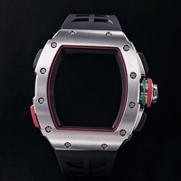 6501 Automatik-Chronograph mit Sekundenstopp, Titangehäuse, 60 Stunden Gangreserve, Skelett-Zifferblatt, luxuriöse Herrenuhr für den Alltag
