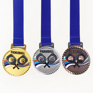 Medalla de bronce de plata y oro <span class=keywords><strong>con</strong></span> pintura de color personalizada de fábrica para baloncesto, fútbol, Carrera y correr, medalla de premio deportivo - Product Image 5