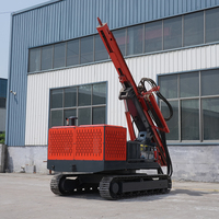 Plataforma de Perforación Diésel Shenghong de Alta Calidad, Hidráulica, con Tornillo de Poste Integrado, Disipador de Calor, 8500-13000N, Reduce el Núcleo del Motor de la Bomba del Motor