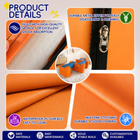 Ensemble de ponts d'équilibre modulaires colorés en mousse souple, antidérapants, en cuir PU léger, durables et flexibles pour l'entraînement motricité globale des enfants